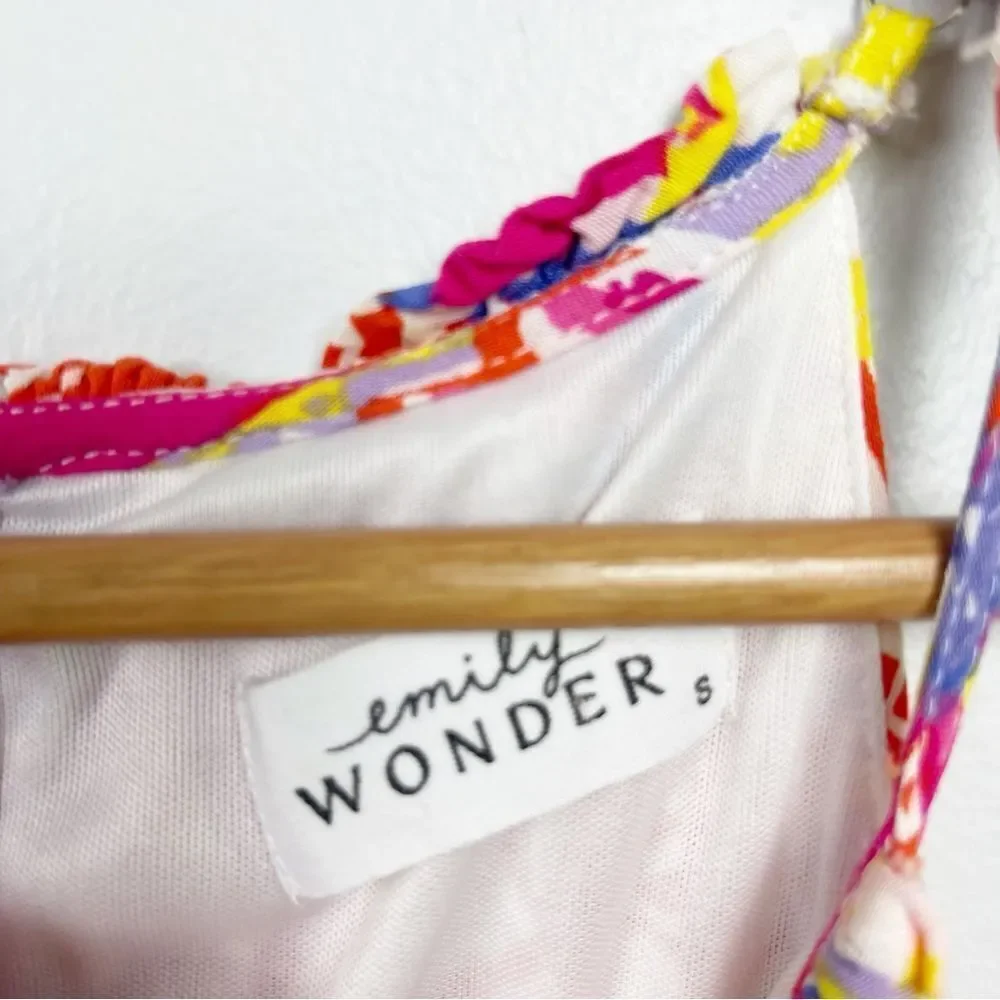 Emily Wonder Patchwork Mini Dress
